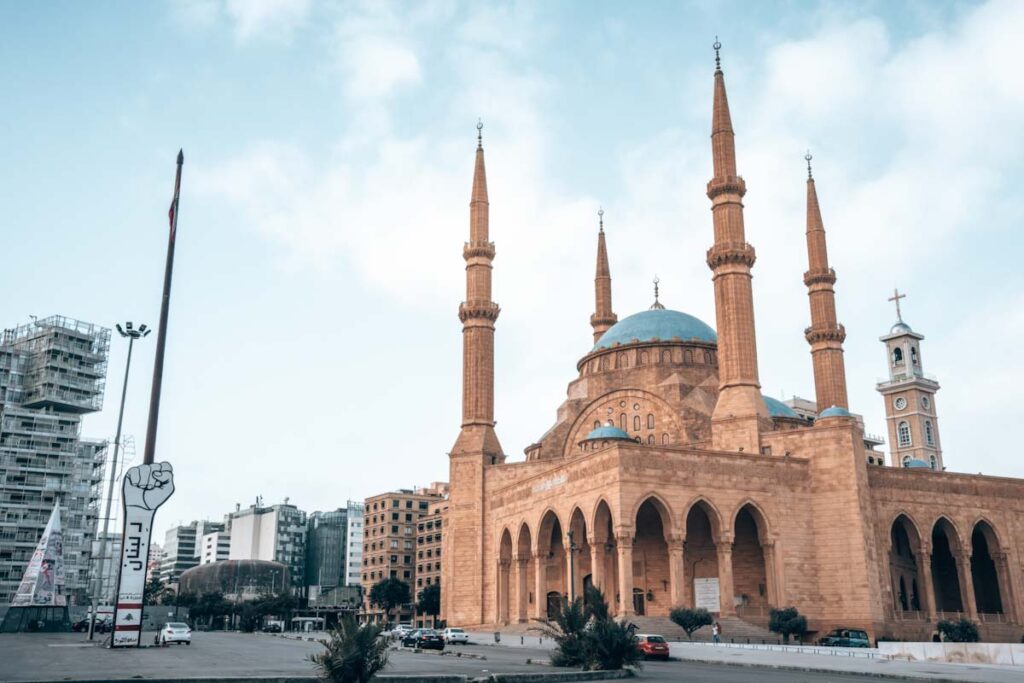 Mohammad Al Amin mosque in Beirut