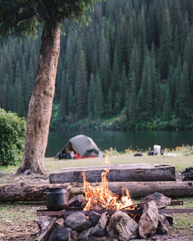 Kolsai Lakes Camping
