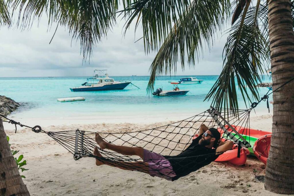 Fulidhoo Maldives swing