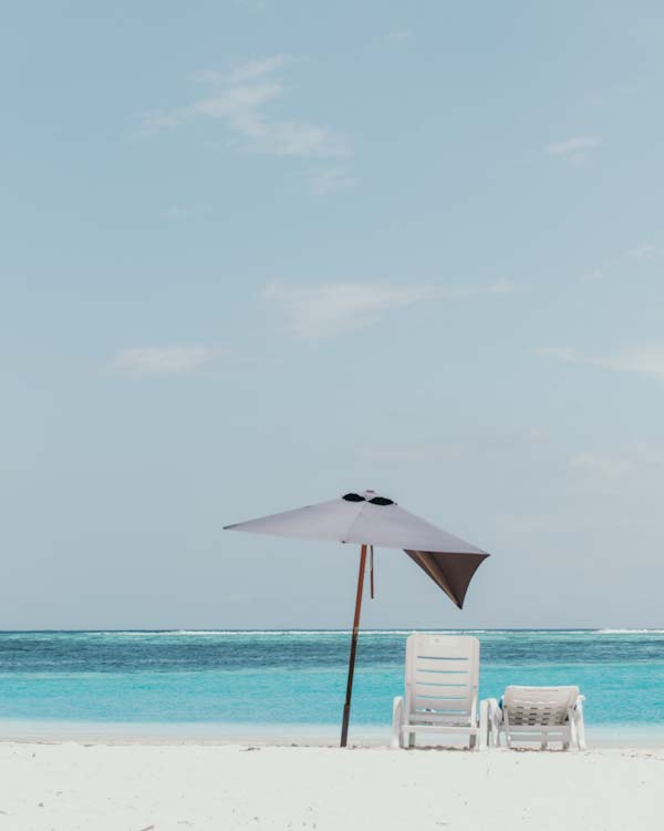 Dhiffushi Maldives local island bikini beach