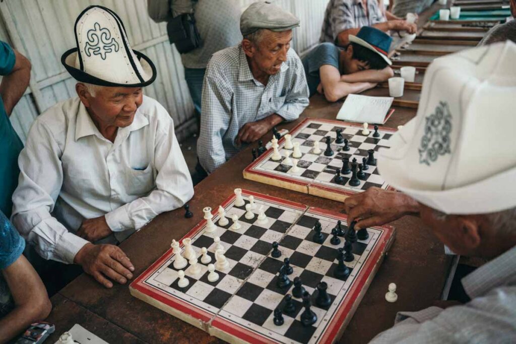 Navoi Park Chess Osh Kyrgyzstan Guide