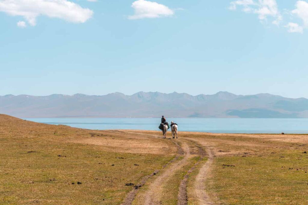 Song Kul Lake Yurt Horse riding