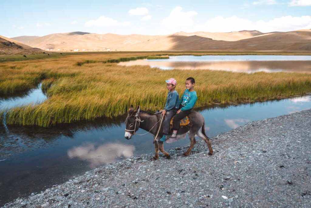 Song Kul Lake Horse Ride